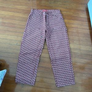 Supreme monogram carpenter pants